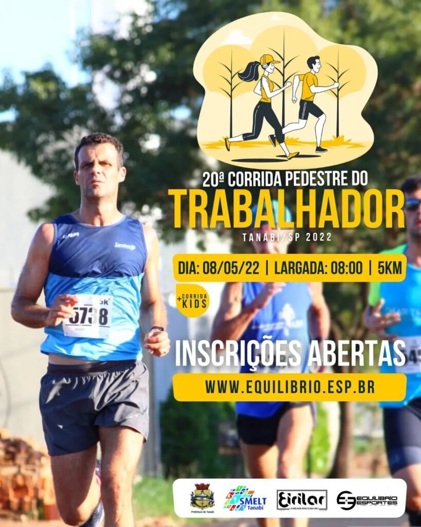 20ª Corrida Pedestre do Trabalhador de Tanabi-SP